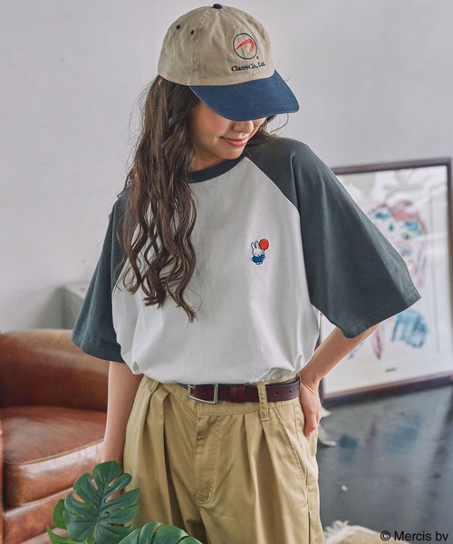 tシャツ 「miffy」Lovely Ribbon TEE レディース miffy】Lovely Ribbon TEE｜Tシャツ・カットソー｜トップス