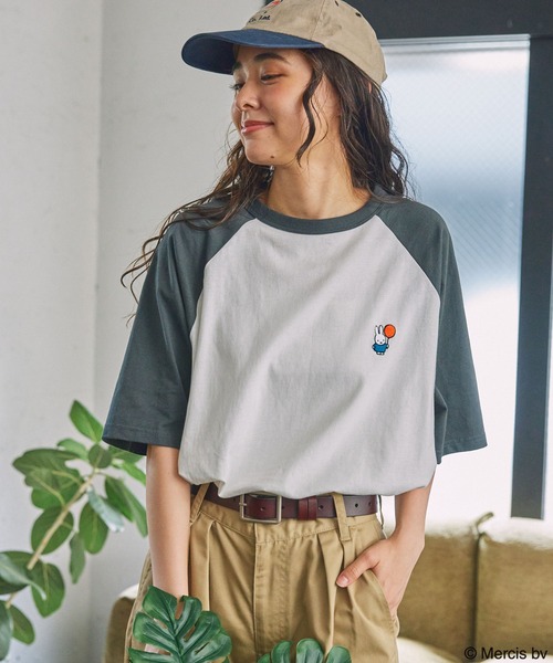 Miffy（ミッフィー） tシャツ 半袖 「miffy」別注 ＆ フレンズ