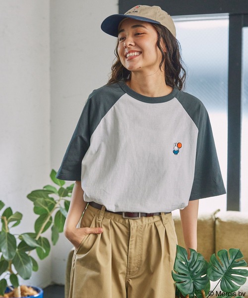 MUVEIL　Miffyミッフィー　コラボTシャツ　半袖プリントシャツ MUVEIL Miffyミッフィー コラボTシャツ 半袖プリントシャツ