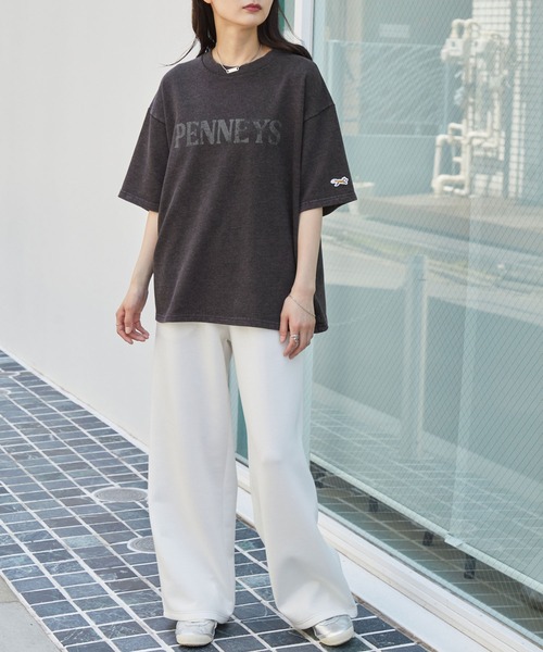 PENNEYS（ペニーズ） tシャツ 別注 THE FOX ロゴ ヴィンテージスノー