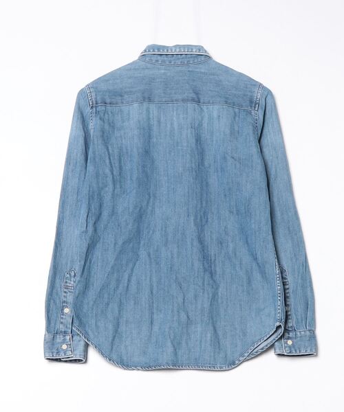 「Spick & Span」 長袖シャツ FREE サックスブルー レディース Spick & Span（シャツ/ブラウス(長袖/七分) ・ ブルー・ネイビー