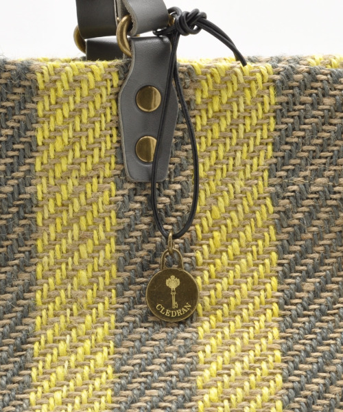 トートバッグ 「手機ならではの質感」CL3761 HAND＆WORK STRIPE JUTE TOTE レディース メンズ_6