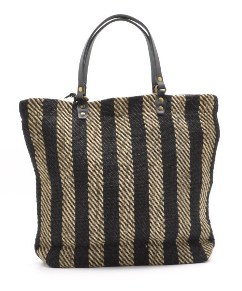 トートバッグ 「手機ならではの質感」CL3761 HAND＆WORK STRIPE JUTE TOTE レディース メンズ_7