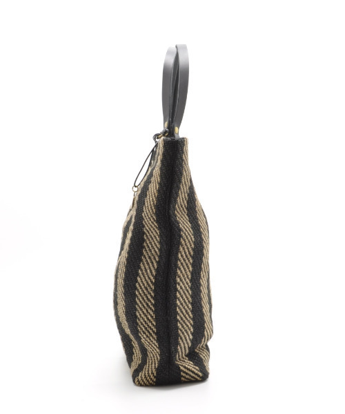 トートバッグ 「手機ならではの質感」CL3761 HAND＆WORK STRIPE JUTE TOTE レディース メンズ_8