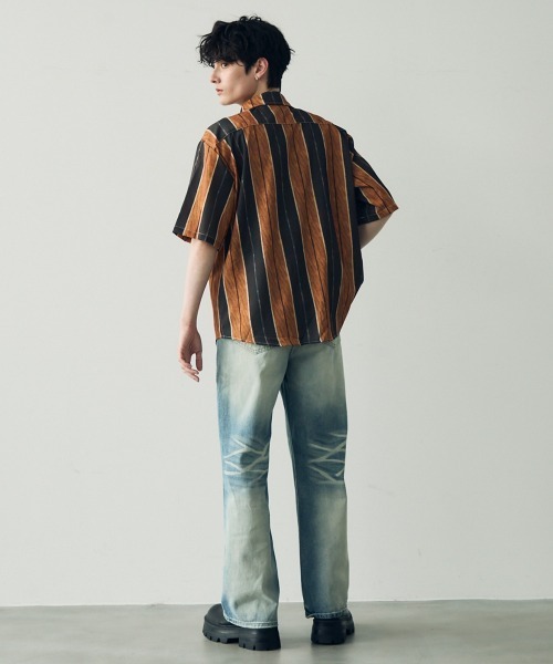 Shoowtime（ショウタイム） ジーンズ Vintage Wash Straight Denim 
