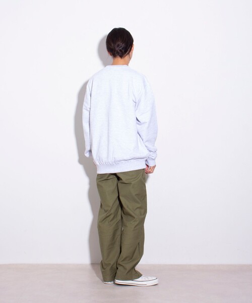 「GLOSTER」 スウェットカットソー S サックスブルー メンズ