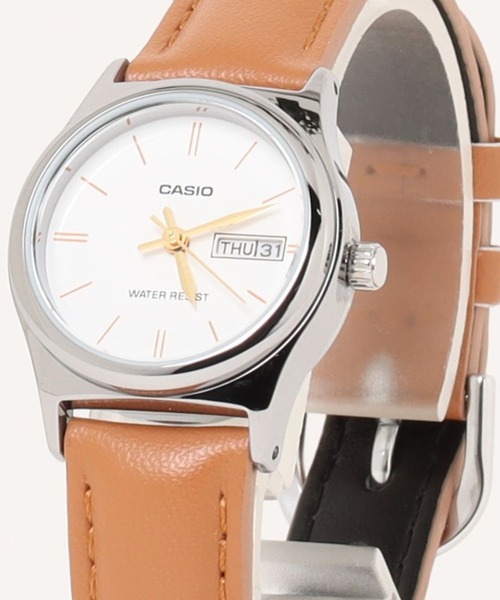 CASIO（カシオ） 腕時計 /ベーシックアナログ レザーバンド ラウンド
