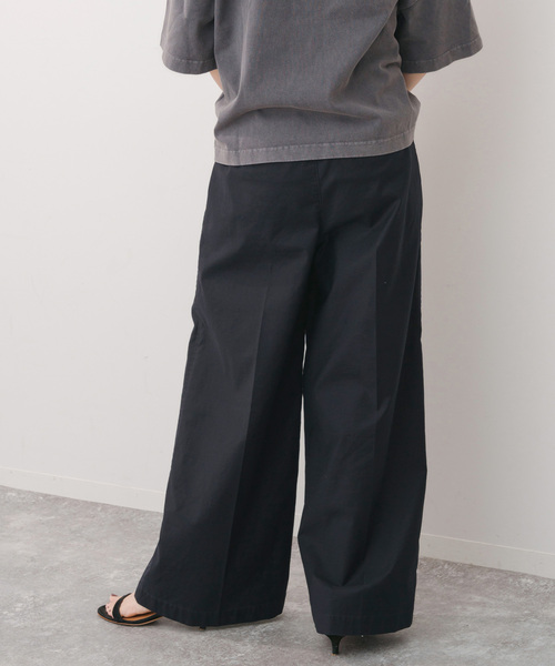 Spick＆Span（スピック アンド スパン） カーゴパンツ バックサテン