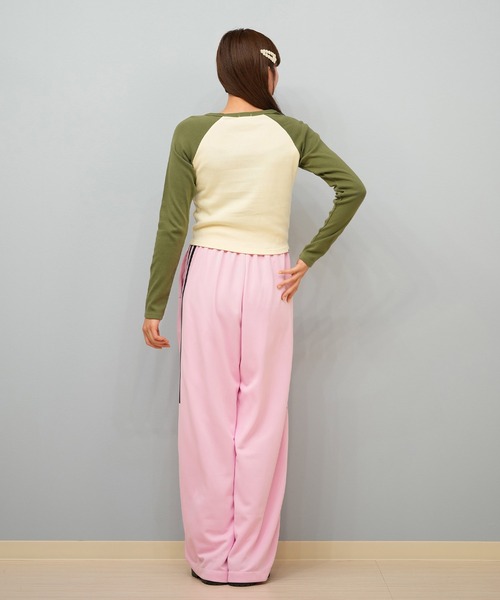 adidas（アディダス） パンツ ワイドトラックパンツ ロンパン KKP05