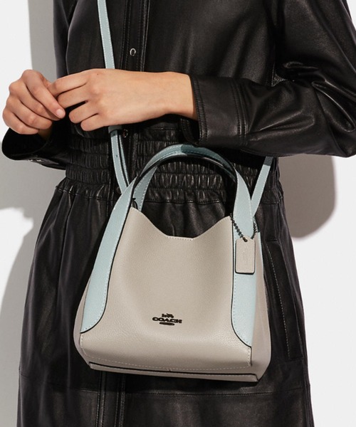 COACH コーチ　2Ways グレー COACH 「COACH」 2WAYバッグ フリ- グレー系その他 レディース