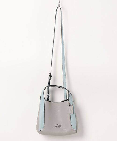 COACH コーチ　2Ways グレー COACH 「COACH」 2WAYバッグ フリ- グレー系その他 レディース