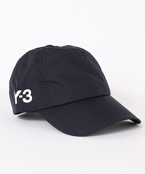 Y-3 ブラックキャップ 未使用品 Y-3 - レア/廃番【ワイスリー】Y-3 マルチ ロゴ刺繍 キャップ