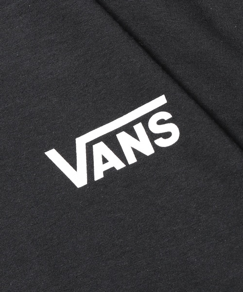 「VANS」 半袖Tシャツ M ホワイト×レッド メンズ