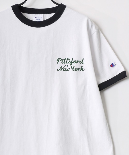 「Champion」 半袖Tシャツ L ホワイト系その他3 メンズ