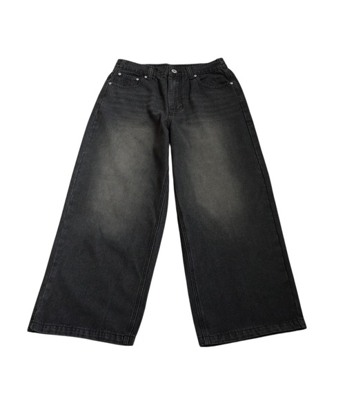 [antiqua] [patterntorso] обработка Denim брюки L оттенок голубого прочее женский 