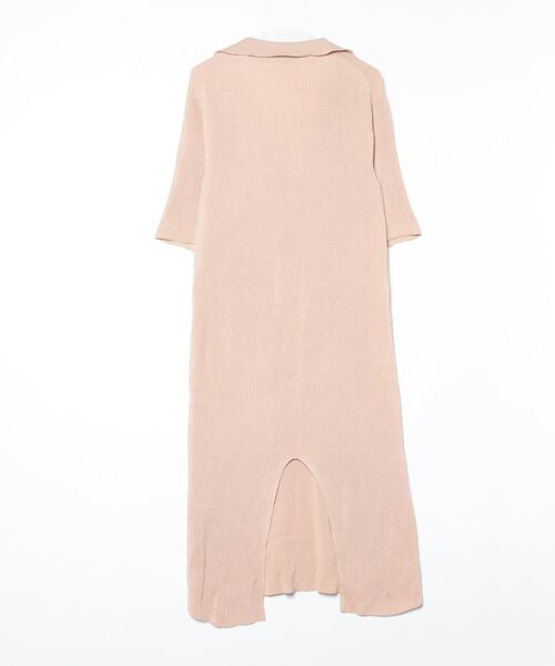 AURALEE ベージュ ワンピース AURALEE（オーラリー） 7分袖ワンピース 1 ベージュ レディース