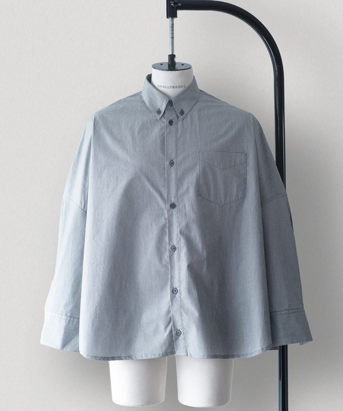 【完売品】SHINYA KOZUKA ロングスリーブシャツ SHINYAKOZUKA（シンヤコヅカ） シャツ UPCYCLED GIANT SHIRT メンズ