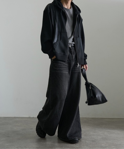 welise（ウェライズ） パーカー 「welise/ウェライズ」PUレザー