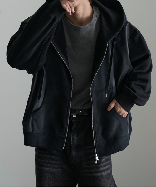welise（ウェライズ） パーカー 「welise/ウェライズ」PUレザー