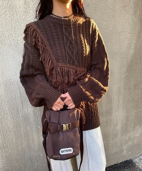 ✨美品✨クラネ　アシンメトリー　ケーブルニット サイズ1 S〜M 新品】 クラネ アシンメトリーケーブルニット S〜Mサイズ 定価26,400円