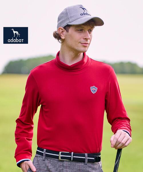 ゴルフ モックネック（adabat／スポーツ用品）（性別：メンズ）の
