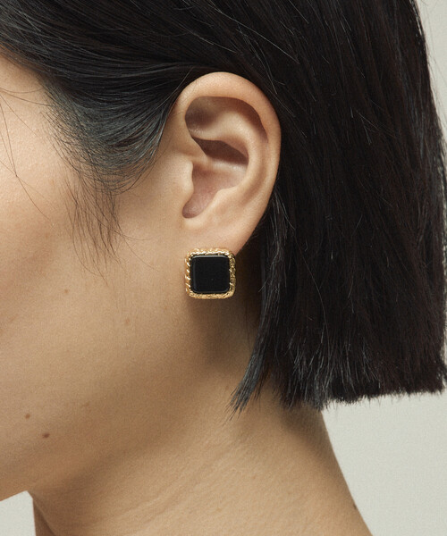 Firsthand（ファーストハンド） ピアス スクエアプレート ピアス / 両