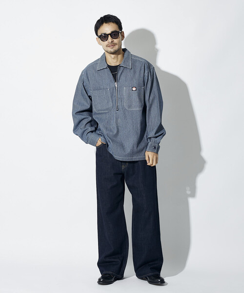 RED KAP（レッドキャップ） シャツ 別注 ハーフジップ プルオーバー