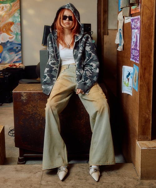 ACLENT（アクレント） ジーンズ デニム デニムパンツ ダーティ