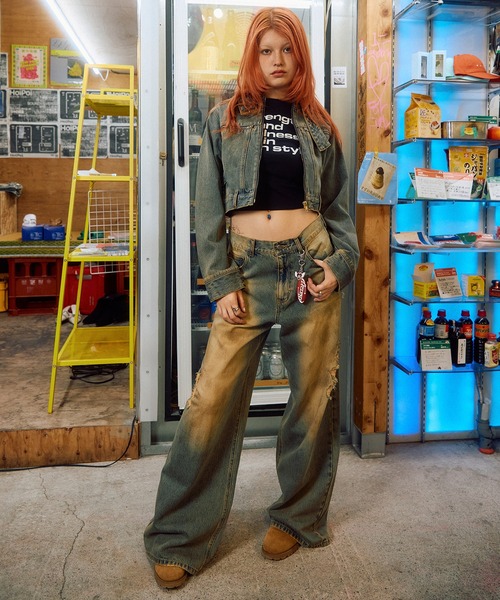 ACLENT（アクレント） ジーンズ デニム デニムパンツ ダーティ