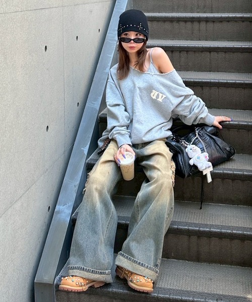 ACLENT（アクレント） ジーンズ デニム デニムパンツ ダーティ