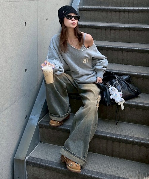 ACLENT（アクレント） ジーンズ デニム デニムパンツ ダーティ