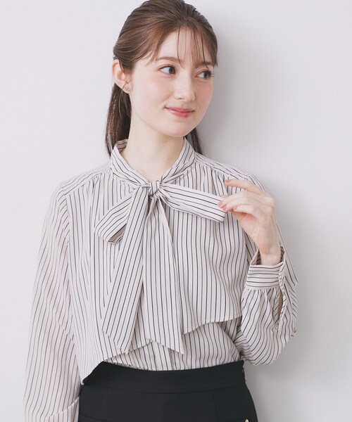 index（インデックス） ブラウス シャツ アシンメトリーレイヤード