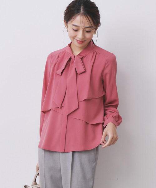 yori タイブラウス　2020aw 38 yori(ヨリ)の「タイブラウス【2020AW】」 - PARTE