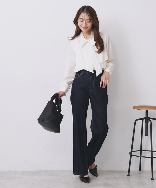 index（インデックス） ブラウス シャツ アシンメトリーレイヤード