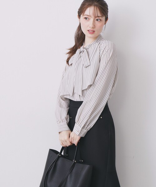 index（インデックス） ブラウス シャツ アシンメトリーレイヤード