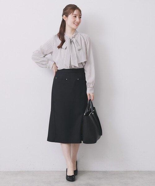 index（インデックス） ブラウス シャツ アシンメトリーレイヤード