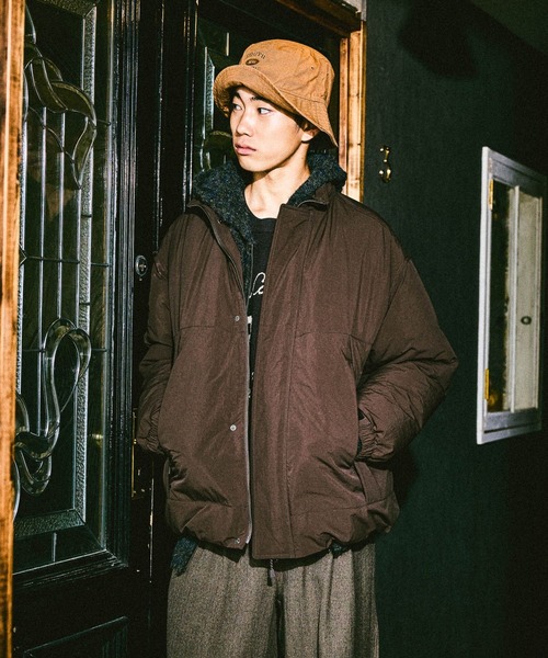 ジャケット・アウター nico niko and…（ニコアンド） ブルゾン アウター ナイロン中綿スタンド