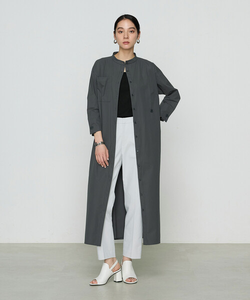Gabardine K.T（ギャバジンK.T） ワンピース ストレッチタフタ シャツ 