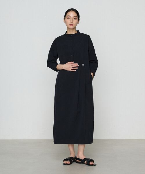 Gabardine K.T（ギャバジンK.T） ワンピース ストレッチタフタ シャツ 