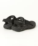 「Teva」 フラットサンダル 24cm ブラ...の詳細画像1
