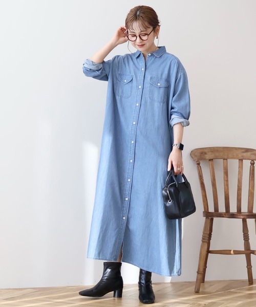 AMERICAN HOLIC 「AMERICAN HOLIC」 シャツワンピース M ライト