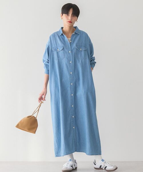 AMERICAN HOLIC 「AMERICAN HOLIC」 シャツワンピース M ライト