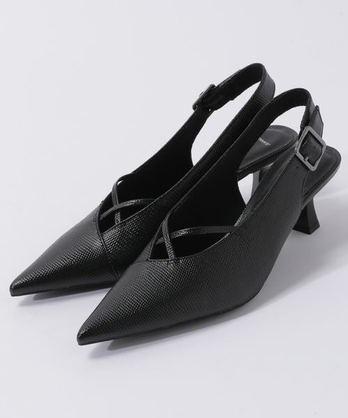 「JEANASIS」 ヒールサンダル MEDIUM シルバー レディース_画像2