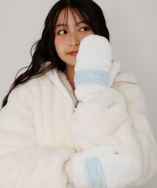 repipi armario（レピピアルマリオ） 手袋 「手洗い可能！」RAロゴ