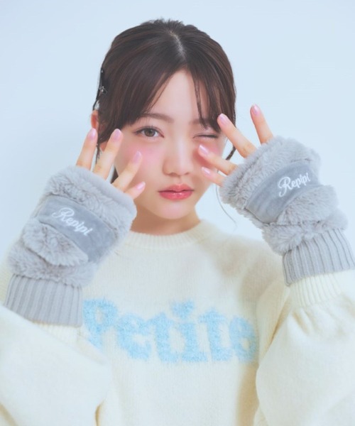 repipi armario（レピピアルマリオ） 手袋 「手洗い可能！」RAロゴ