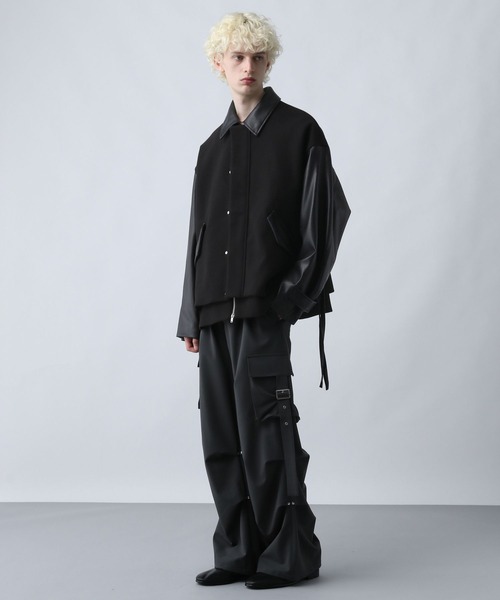 HARE（ハレ） ブルゾン アウター ウーリーテックレイヤードブルゾン