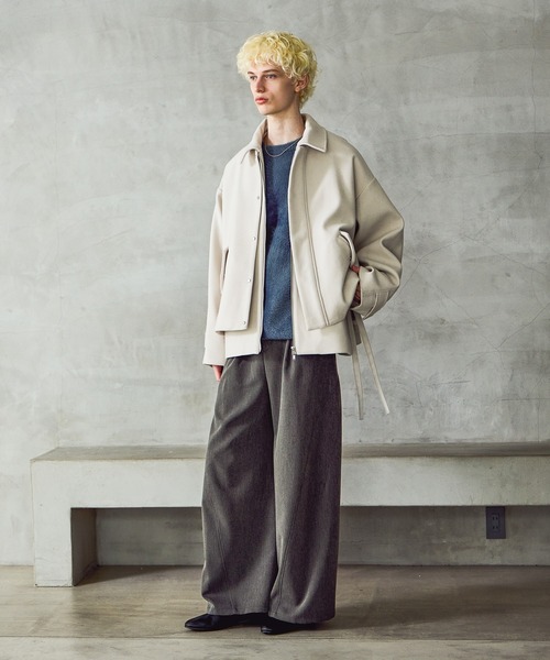 HARE（ハレ） ブルゾン アウター ウーリーテックレイヤードブルゾン