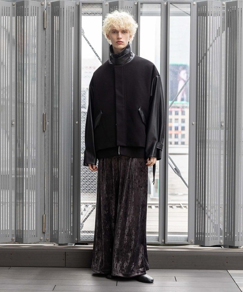 HARE（ハレ） ブルゾン アウター ウーリーテックレイヤードブルゾン