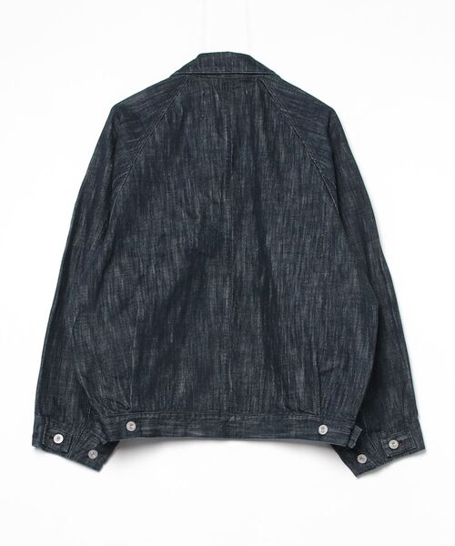 VOAAOV（ヴォアーブ） デニムジャケット gジャン RANDOM CRUNCH DENIM