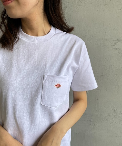 Danton（ダントン） 半袖Tシャツ 40 ホワイト レディース : ZOZOTOWN